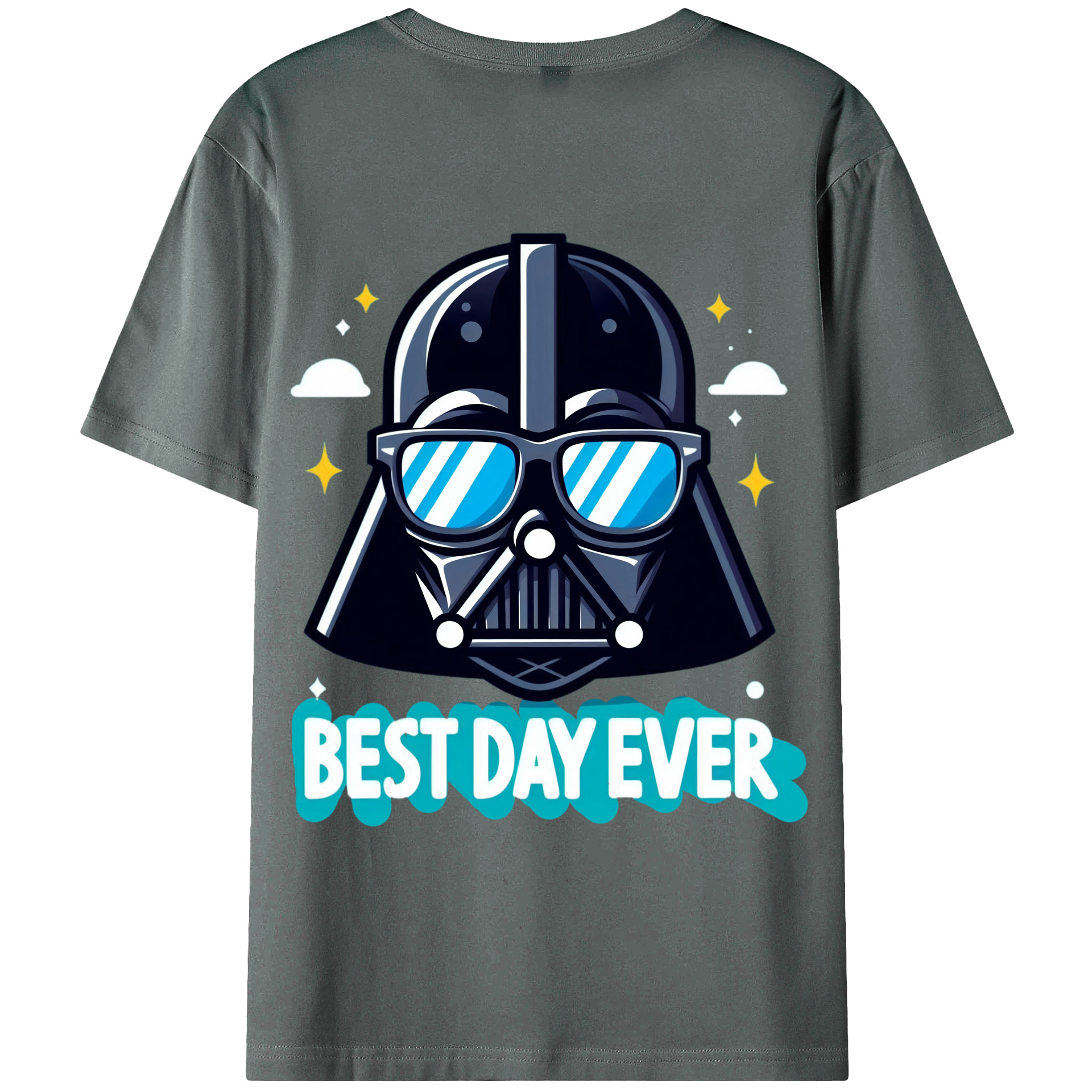 （画像用） スター・ウォーズ Star Wars 綿100％ メンズ半袖Tシャツ（バックプリント） 通気性